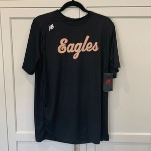 Men’s Large Black New Balance Boston College T-Shirt - NEW WITH TAGS